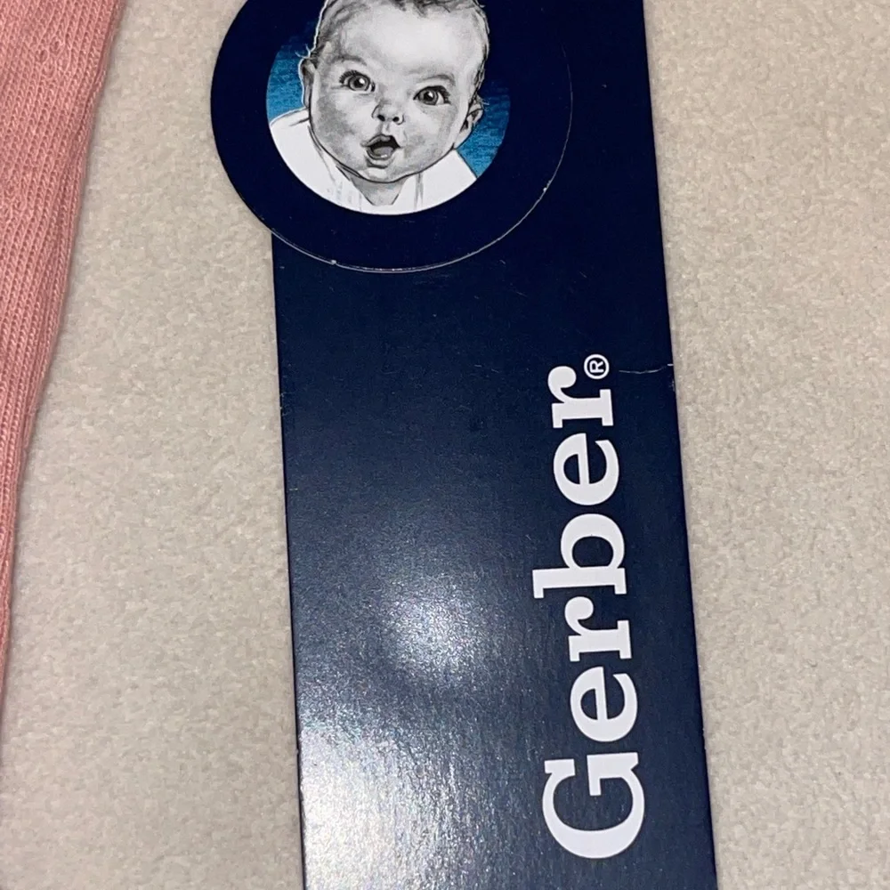 Gerber Peach Bodysuit with Cute Forest‎ Design